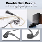 24Pcs Qrevo S5V Accessories Kit Replacement Compatible with Roborock Qrevo S5V/Curv/Edge Robot Vacuum, 1Pair Main Brush, 4 Mop Cloth Pads, 6 Side Brushes, 4 HEPA Filters,6 Dust Bag, 1 Cleaning Tool