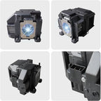 SORNEICDR EL-PLP67 Replacement Projector Lamp Bulb Compatible with Epson ex5210 ex7210 ex3210 ex3212 vs210 vs220 s11 x12 x15 eb-s02 eb-w12 PowerLite Home Cinema 500 707 710hd 750hd, with Housing