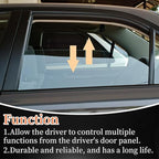 20835553 Driver Side Power Master Control Window & Door & Mirror Lock Switch,Fits for 07-14 Chevy Silverado 1500 2500 3500 Avalanche Suburban 1500 2500 Tahoe/GMC Sierra 1500 2500 3500 Yukon Yukon XL