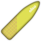 Oliso Ironing Board Cover, Durable 100% Cotton Lined with Professional Grade Felt pad - Fits Standard 54” x 15" Boards, a Wide Elastic Edge, Two Adjustable Straps for Secure Fit (Pistachio)