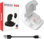 HEKUTU Social Media Scrolling Ring Remote - Hands-Free Controller for T-ikT-ok Yout-ube IG - White