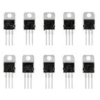 Minidodoca 11 Values 39 Pcs L317 L7805 L7806 L7808 L7809 L7810 L7812 L7815 L7818 L7824 TO-220 Package High Current Positive Voltage Regulator Assortment Kit+TO-220 Heatsink