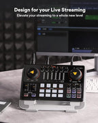 MAONO-MaonoCaster-Podcast Equipment Bundle for 2-includes All-in-one Audio Interface with Premium Mic Preamp, XLR Condenser Microphone, and 3.5MM Mic for Podcast Recording, Streaming, DJ (AME2 Duo)