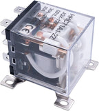 TWTADE/JQX-12F-2Z AC 110V Coil Voltage 30A DPDT 2NO+2NC General Purpose High Power Relay 8 Pin