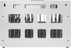 16 Device Wall-Mount Charging Station for Laptops/Tablets/iPads/Chromebooks,16 Bay Lockable Charging Cabinet with Power Strip for Classroom,School Storage Charging Cabinet，Fully Assembly(16 Bay-White)