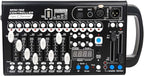 Battery Dmx Controller with Midi, Portable Dmx Controller for Moving Head Lights, Dmx 192 Controller Lighting Console, Dmx512 Controller with Built-in Battery