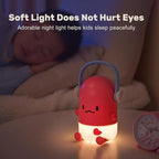 ICARER FAMILY Night Light for Kids,Rechargeable LED Night Lamp for Children‘s Bedroom Bedside Nightlight Gifts for Kids Girls Boys Birthday Christmas