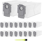 18 Pack Dust Bags for Roborock QRevo/Saros 10R/ S8 MaxV Ultra/Qrevo Pro/Qrevo S/Qrevo Master/QV 35A/Qrevo Curv/Qrevo Edge/Qrevo Slim/Qrevo Plus Vacuum Cleaner, Replacement Vacuum Bags, 3.5L Capacity