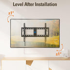 Mounting Dream UL Listed Advanced Tilt TV Wall Mount for Most 42-90 Inch TVs, TV Bracket with Full Tilt Extension up to 7", Fits 16", 18", 24" Studs, Max VESA 600x400mm and 120LBS MD2104