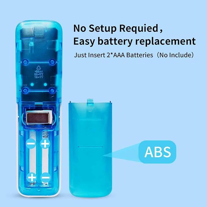 LUNOAOA Upgrade Glowing Remote Control Replacement No Setup for Dyson Fan DP01 DP03 TP02 TP03 with Magnetic
