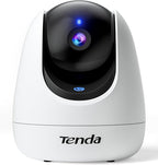 Tenda CP3 Pro 2K Indoor Security Camera with WiFi 6 & AI Baby/Pet Detection – Baby Monitor, Pet Camera for Home, One-Touch Calling, Night Vision, Military-Grade Encryption, No Subscription Needed