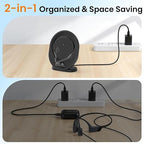 FEFAIA Wireless Charger Station Compatible with Shokz OpenRun Pro/OpenRun Standard Mini, 3.93ft Magnetic Charger Cable Charging Stand Holder Dock USB Power Cord Replacement for Shokz Headphones