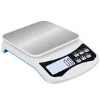 Digital Lab Scale 5000g x 0.1g LCD Display Analytical Balance Jewelry Scale Precision Electronic Scale Scientific Scale 0.1g Accuracy for Laboratory, Kitchen, and Food Measurement (5000g x 0.1g)