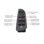 Power Window Switch Fits for 2002-2010 Dodge Ram 1500 2500 3500, 2001-2004 Dodge Dakota, Driver Side Control Door vidrios Master Switch OEM 56049805AB
