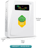 Voltage Converter 220 to 110 Step Down Transformer 500W Adapter, No Noise, Ten Protection Functions, Suit for Coffee Machines, Rice Cookers and Other US Appliances Used in Europe