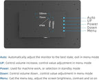 GreenTouch 27 Inch LED-Framed Touch Screen Monitor with HDMI+VGA+DP Interface, PCAP Touchscreen Monitor for self-Service Kiosk
