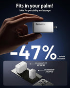 Bravego 65W Charger Block, 3-Port Fast Charging Adapter, GaN Tech, Compact Wall Plug Block, Light Weight for Travel, for iPhone 15/14/13/12 Plus Pro Max, iPad Pro, iPad, MacBook Air, Samsung, AirPods