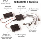 COSVOX Cosplay Sound Effects Module. DIY Audio MP3 Sound Chip with 4 Push Buttons, 8MB Memory. Add Sound Effects or Music to Your Cosplay Costume Accessories, Crafts, Props and Replicas.