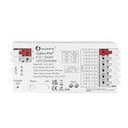 GLEDOPTO ZigBee3.0 Pro+ 5 in 1 LED Controller 20A Max RGBCCT/RGBW/RGB/CCT/Dimmer Compatible with Alexa Homey Home Assistant APP Control for RGBCCT RGB WWCW LED Strip Light (Hub Required)