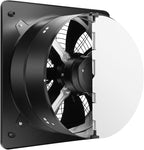 PureLinensliey 16 inch Industrial Fan, High Airflow Ventilation Exhaust Fan, Window Exhaust Wall Mounted Ventilation Basement Extractor Industrial Fan for Home Garage Office Commercial Use