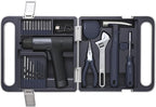 HOTO Cordless Brushless Drill Tool Set, Variable Speed, Hidden Buckle, Unique LED Screen, Intelligent Digital Display, Exquisite & Practical, High-end Drill Kit for Home/Daily Use