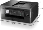 Brother MFC-J1010DW Wireless Color Inkjet All-in-One Printer with Mobile Device and Duplex Printing, Refresh Subscription and Amazon Dash Replenishment Ready (Renewed Premium)