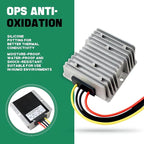 DC Buck Converter 36V/48V to 12V 20A 240W DC Step Down Converter Power Supply, Voltage Regulator for Car, Truck, Golf Cart, LED Light, CCTV(Input 35-60V)