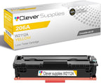 CS Replacement Compatible with HP Color Pro MFP M283fdw Toner Cartridge W2112A to use with Color Pro MFP M283cdw M282nw M2255nw M283fdn (Yellow, 1-Pack)