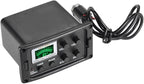 Acoustic Guitar Tuner, 3-Band EQ Equalizer LCD Display Volume Control Bass Middle Treble Knob for Acoustic Guitar