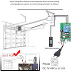 DieseRC 1 Channel WiFi Smart Switch, DC 5V 12V 24V 36V Passive Output Relay Module Ewelink APP WiFi Control Compatible with Alexa/Google Home, Inching/Self-Locking Switch