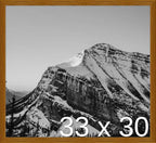 Frame It Easy 33 x 30 Hazel Wood Frame (Derby)