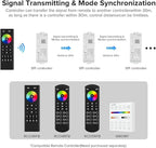 BTF-LIGHTING 2.4G WiFi DR03W RGB SPI Controller Tuya APP/Smart Life/Google Home/Alexa Control Support WS2812B WS2811 WS2815 etc Addressable LED Strip Work with WR01RF RC03RFB RF Remote