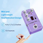 Rowin RE-05 Looper Pro Guitar Multi-Effect Pedals With Looper Delay Chorus Reverb And Tuner On one Pedal True Bypass