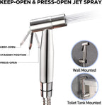Handheld Bidet Sprayer for Toilet, Bidet Attachment for Warm Water, Hot and Cold Mixing Valve Kit, Hand Sprayer for Feminine Wash, Pet, Cloth, Diaper