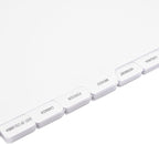 Exhibitindexes® State Divider Tabs/Indexes 3 Hole Punched