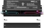 EMITEVER Dimmable Led Driver, 2 Packs 300W AC 110V-277V to DC 24V Transformer, 5-in-1 Dimming: ELV/MLV/TRIAC / 0-10V / 1-10V / 10V PWM/Potentiometer, Waterproof IP67 and UL Listed