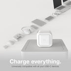 NOCO XGrid X30: 30W USB-C Charger – Single Port GaN Power Adapter with PD 3.0, QC 4.0+, and PPS – Fast Charging with Smart Power Distribution – Foldable Wall Plug, UL Listed