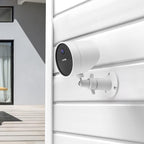 UYODM 2 Pack Wall Mount Holder Compatible with SimpliSafe Outdoor Security Camera, 360°Rotation Security Bracket with 1/4 Screw Thread , Camera Not Included (White)
