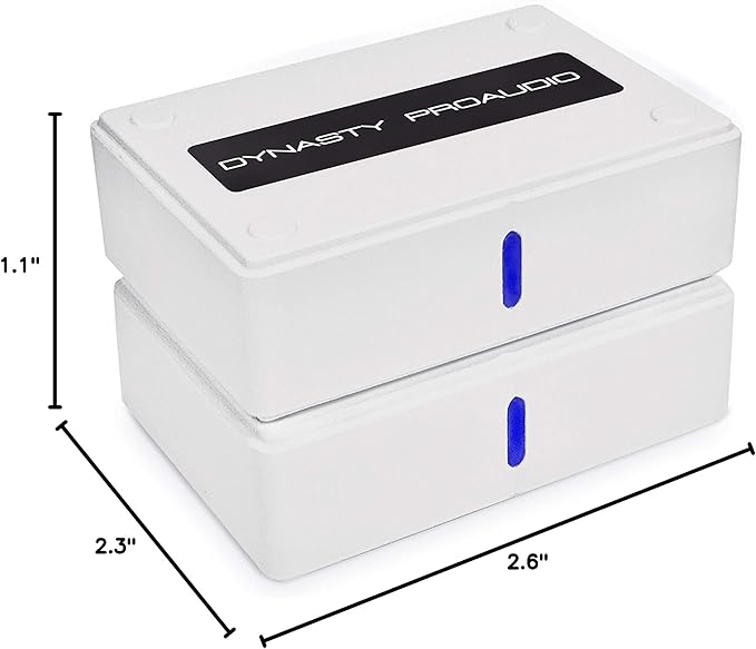 DYNASTY PROAUDIO WSA-5TR-V2 Wireless Subwoofer Speaker Kit, 5.2G / 5.8GHz Dual Band Selectable, Total 106 RF Channel Auto Switching