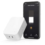 Alexa Smart Dimmer Plug, Treatlife Plug-in Lamp Dimmer Switch for Dimmable LED, CFL, Halogen and Incandescent Bulbs, Lamps, String Lights, Max Power 300W, Dual Outlets, 2.4GHz WiFi Only