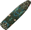 ZCFYGDX William Morris Ironing Board Cover Nylon Buckle Fastening Easy to Install Iron Decor Covers Standard with Elastic Edge Scorch Resistant Protective Covers for Iron Board 15x54 Vintage Print