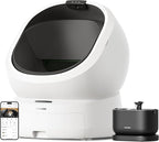 Bundle of PETLIBRO Upgrade Luma Automatic Cat Litter Box + Cordless Cat Water Fountain, AI Camera Waste Analysis, Triple Safety Protection Self Cleaning Litter Box, Odor Control in-App Usage Tracking
