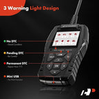 A-Premium AD200 Professional OBD2 Scanner Car Diagnostic Tool, OBDII EOBD Code Reader, Enhanced Check Car Engine Light Diagnostic Scan Tool, Upgraded Fault Code Scanner for All Vehicles from 1996