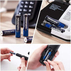 TENAVOLTS 1.5V Lithium Rechargeable AA Batteries, AA Battery for Xbox Controller, AA Rechargeable Batteries for Blink Camera with USB Cable Type C Port, 1.8 Hour Fast Charging, 2 Count with Charger