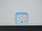 FCXJTU Rotating Pomodoro Cube Visual Timer 5, 25, 10 50 Minutes Preset, Rechargeable Desk Productivity Flip Timer w/Silicone Cover Custom Countdown, Silent Mode for ADHD, Study, Work, School(Blue)