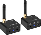SIIG Pro Wireless IR Remote Control Extender Kit, Infrared Repeater Signal Booster, IR 20 to 60 KHz - USB Powered Transmitter and Receiver with Pairing Button - 656FT (200m) CE-RC0111-S1