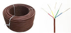 eastwire 18/5 100ft Thermostat Wire - Solid Copper 18 Gauge 5 Conductors Power Circuit Cable for Heating & air Conditioning Equipment, doorbells and Other Indoor/Outdoor Low Voltage Applications Use