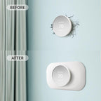Petrichor Nest Thermostat Wall Plate - Compatible With Google Nest 2020 - Trim Kit, Cover Accessory for Easy Installation (2 Pack White)