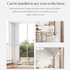 Smart Automatic Curtain Opener - Remote Control with App/Timer/Voice,Upgraded High-Performance Motor, Automatic Light Sensor, Add Gateways, For Google Alexa,No Remote (for Roman rod/T/U track 3in1)