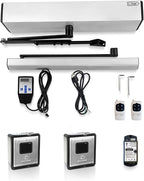 Olideauto Olide-120B Sensor Open Automatic Touchless Swing Door with 2pcs Olide-512 Touchless Wireless Wave to Open Switch